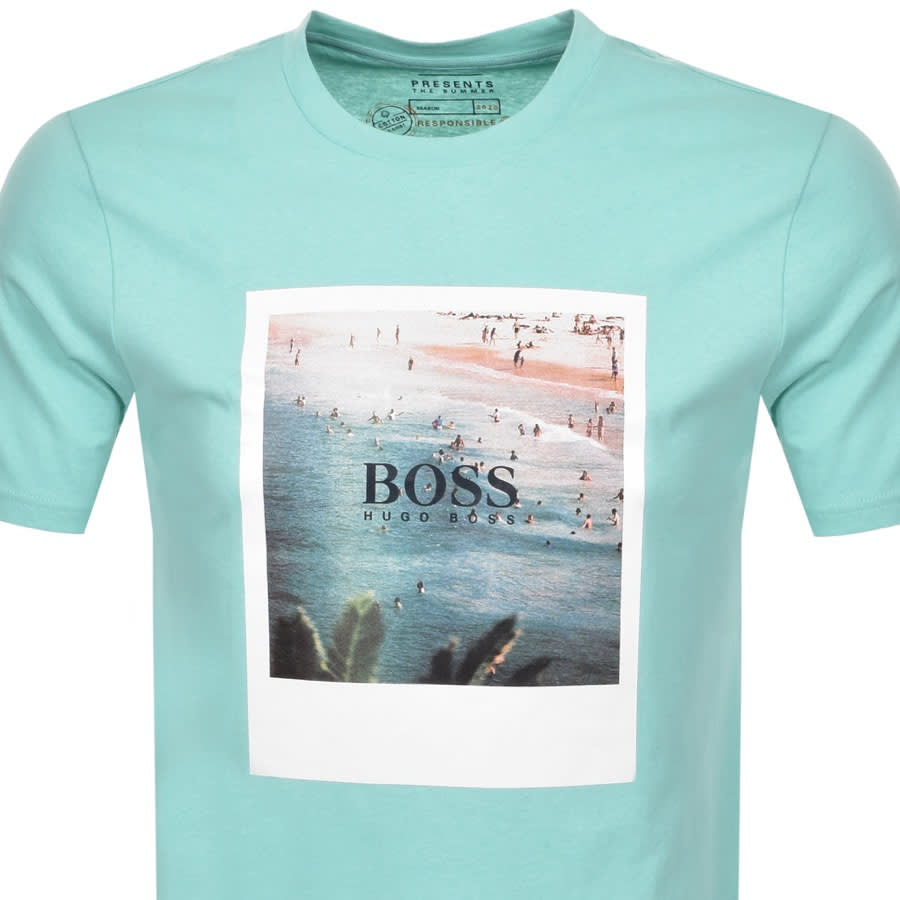 Alternative Image for ProductBOSS Tsummer 4 T Shirt Green2